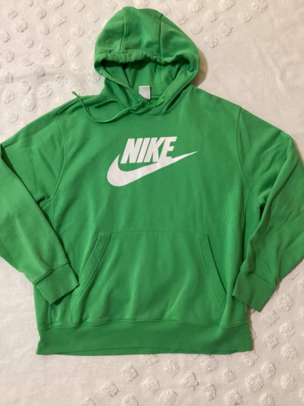 Nike - Sportswear Club Fleece X Large Logo Printing Grass Green
